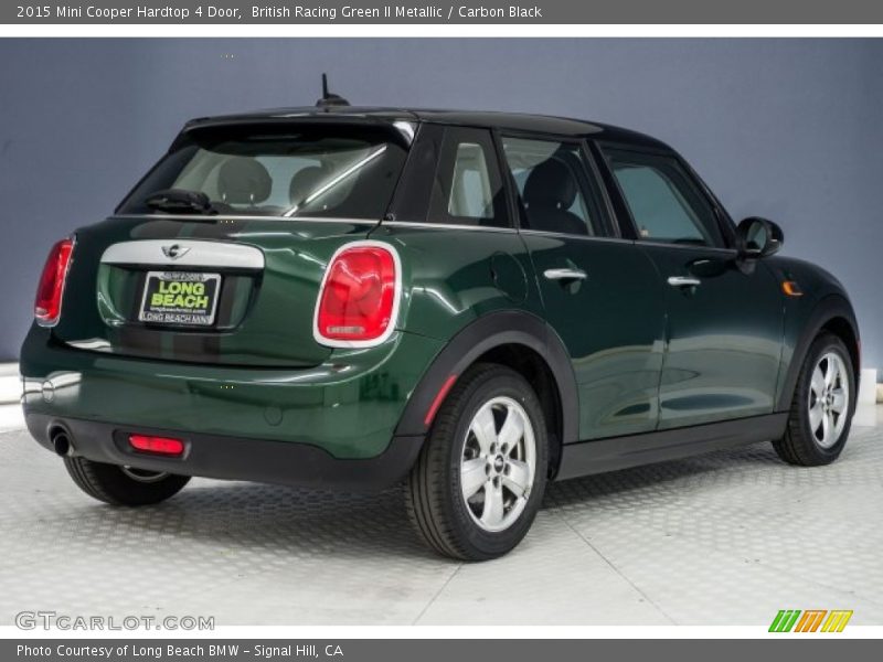 British Racing Green II Metallic / Carbon Black 2015 Mini Cooper Hardtop 4 Door