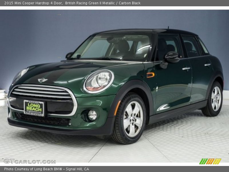 British Racing Green II Metallic / Carbon Black 2015 Mini Cooper Hardtop 4 Door