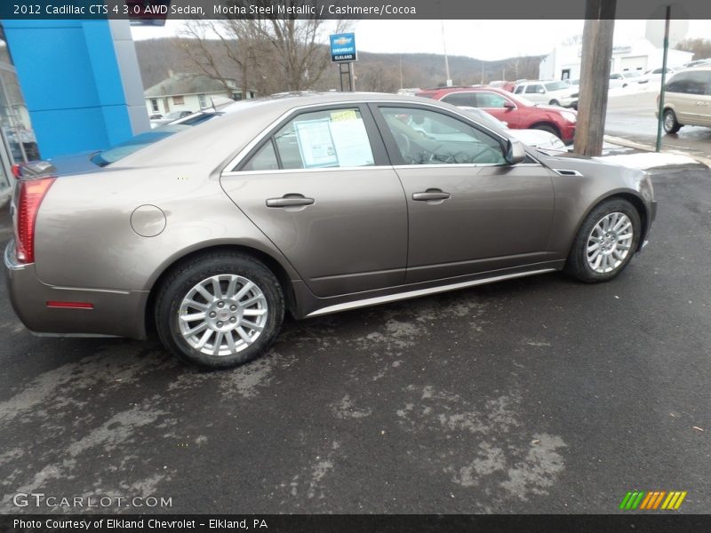 Mocha Steel Metallic / Cashmere/Cocoa 2012 Cadillac CTS 4 3.0 AWD Sedan