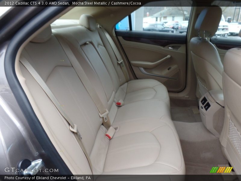 Mocha Steel Metallic / Cashmere/Cocoa 2012 Cadillac CTS 4 3.0 AWD Sedan