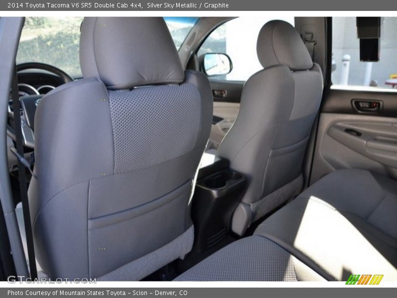 Silver Sky Metallic / Graphite 2014 Toyota Tacoma V6 SR5 Double Cab 4x4