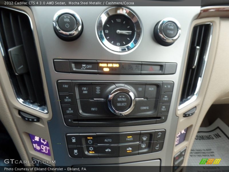Mocha Steel Metallic / Cashmere/Cocoa 2012 Cadillac CTS 4 3.0 AWD Sedan