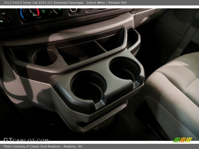 Oxford White / Medium Flint 2011 Ford E Series Van E350 XLT Extended Passenger