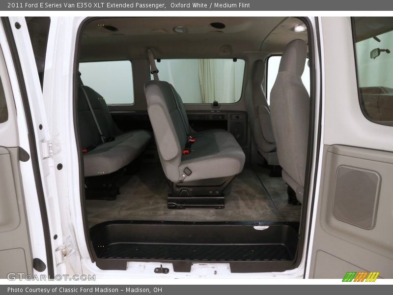 Oxford White / Medium Flint 2011 Ford E Series Van E350 XLT Extended Passenger