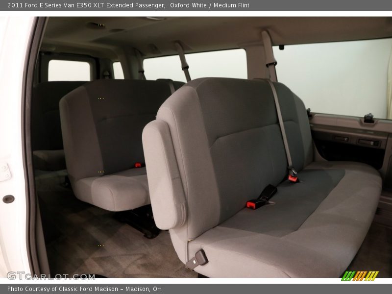 Oxford White / Medium Flint 2011 Ford E Series Van E350 XLT Extended Passenger