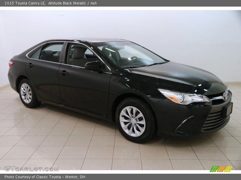 Attitude Black Metallic / Ash 2015 Toyota Camry LE