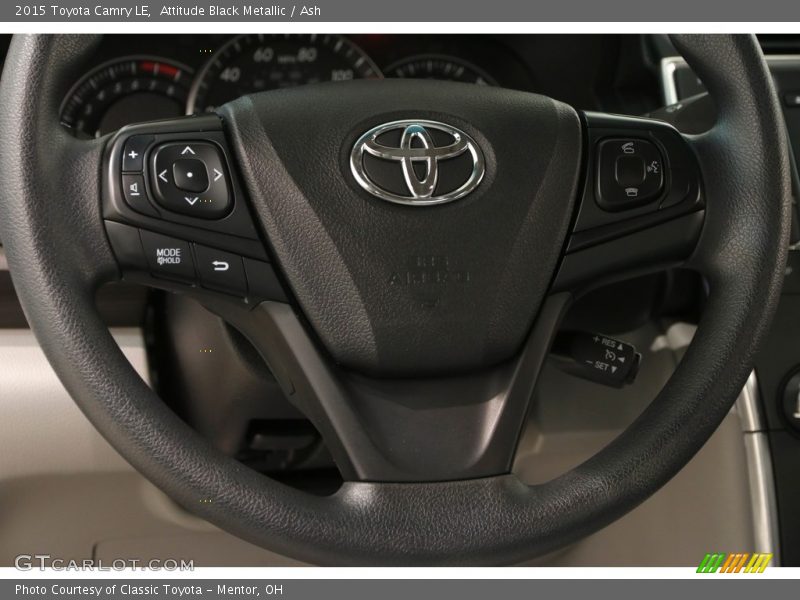 Attitude Black Metallic / Ash 2015 Toyota Camry LE