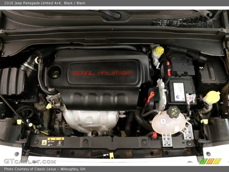 Black / Black 2016 Jeep Renegade Limited 4x4
