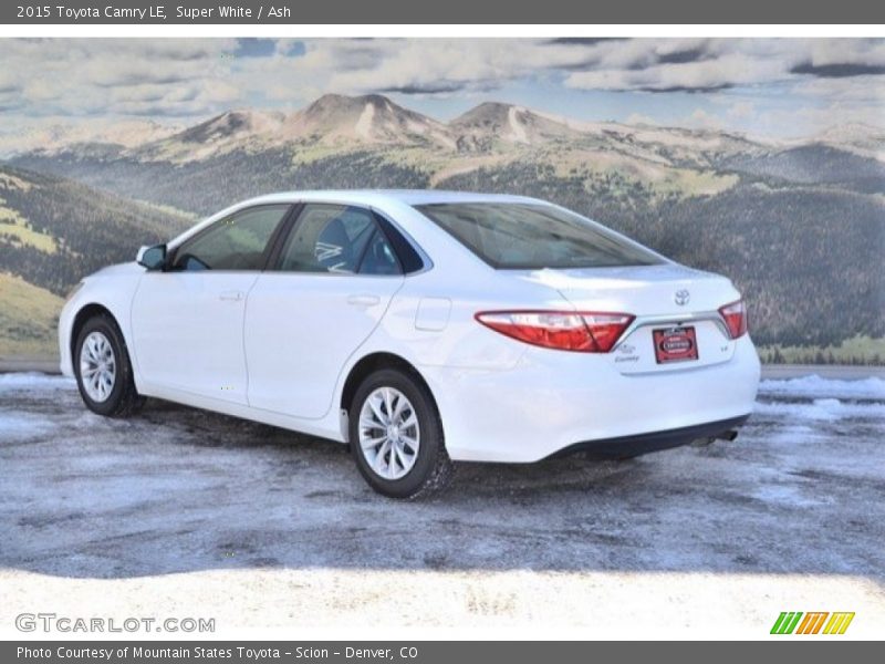 Super White / Ash 2015 Toyota Camry LE