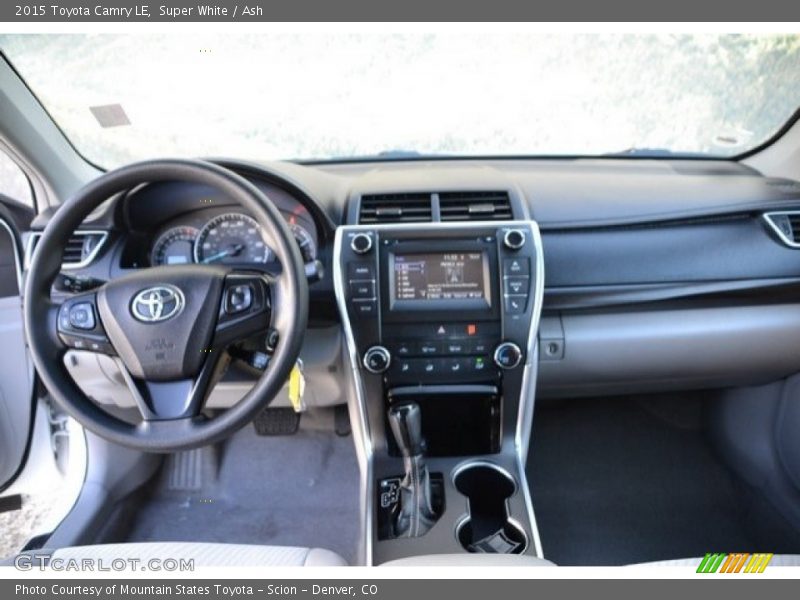 Super White / Ash 2015 Toyota Camry LE