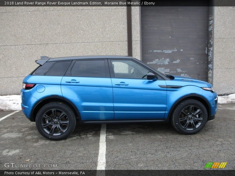  2018 Range Rover Evoque Landmark Edition Moraine Blue Metallic