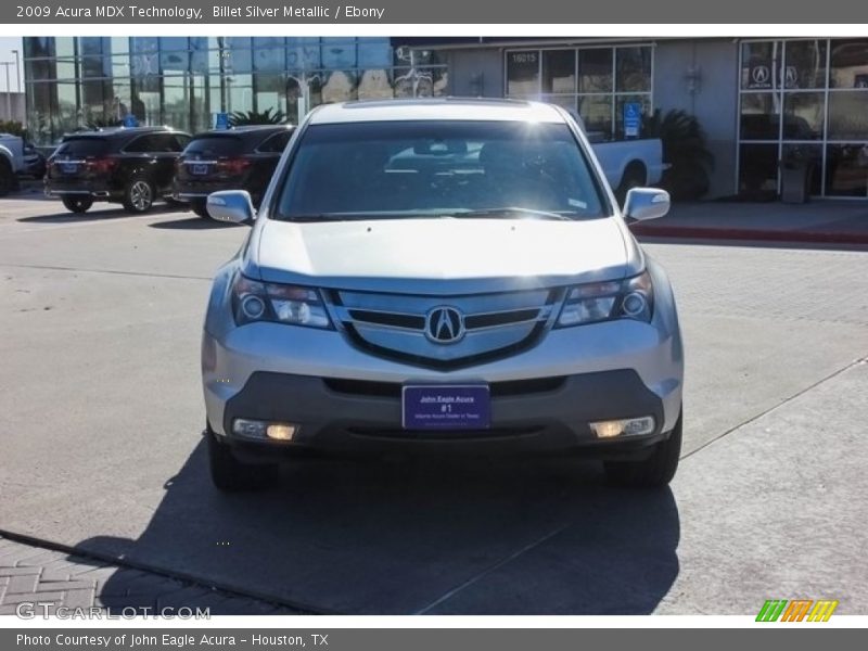 Billet Silver Metallic / Ebony 2009 Acura MDX Technology