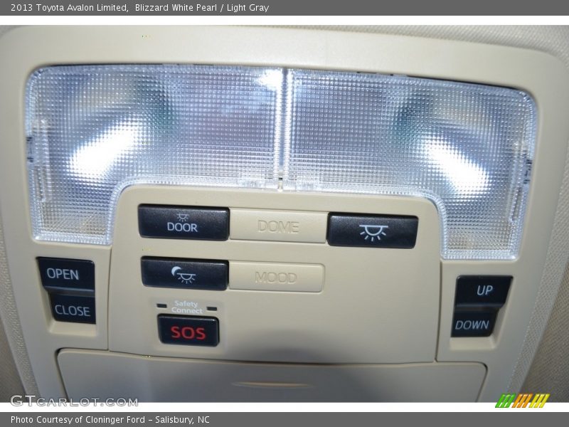 Blizzard White Pearl / Light Gray 2013 Toyota Avalon Limited