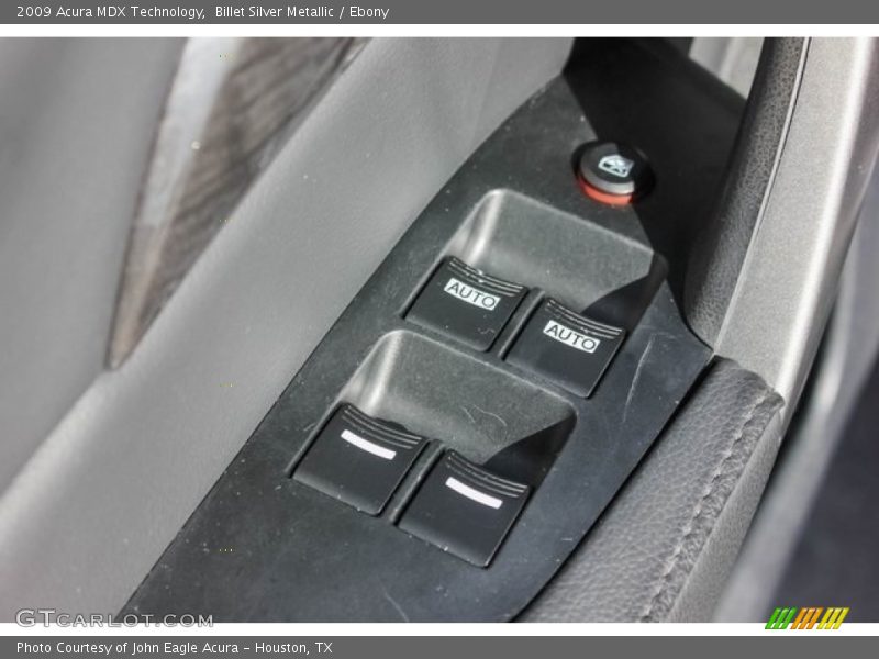 Billet Silver Metallic / Ebony 2009 Acura MDX Technology