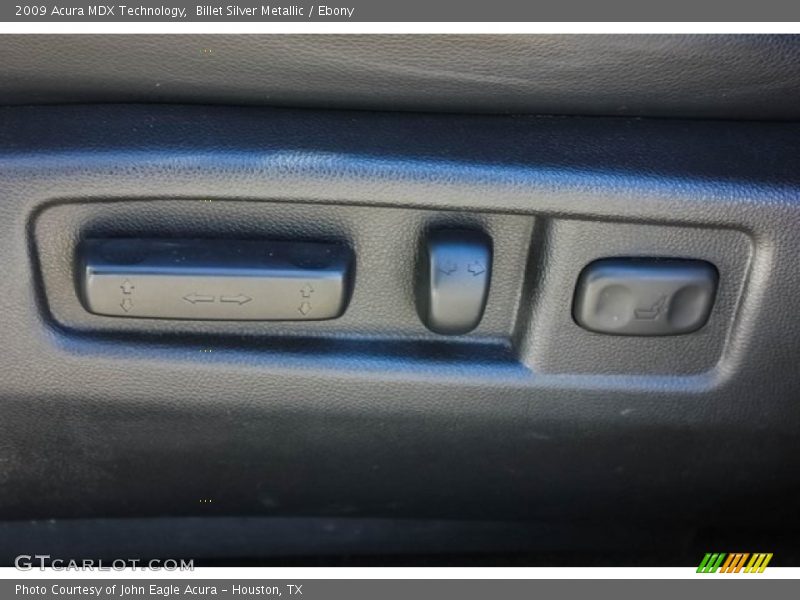 Billet Silver Metallic / Ebony 2009 Acura MDX Technology