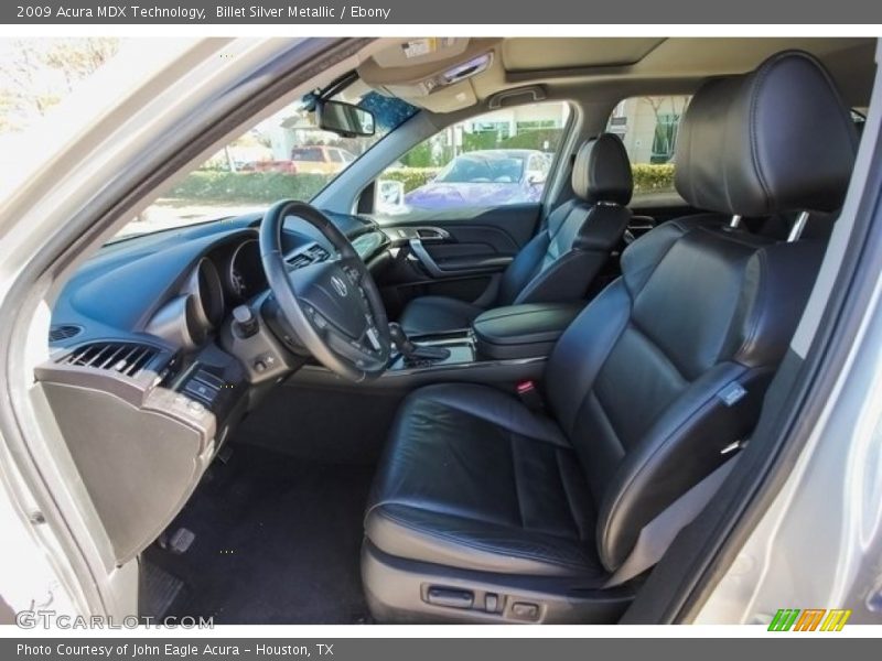 Billet Silver Metallic / Ebony 2009 Acura MDX Technology