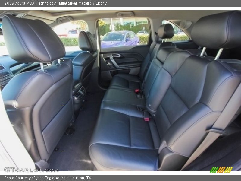 Billet Silver Metallic / Ebony 2009 Acura MDX Technology