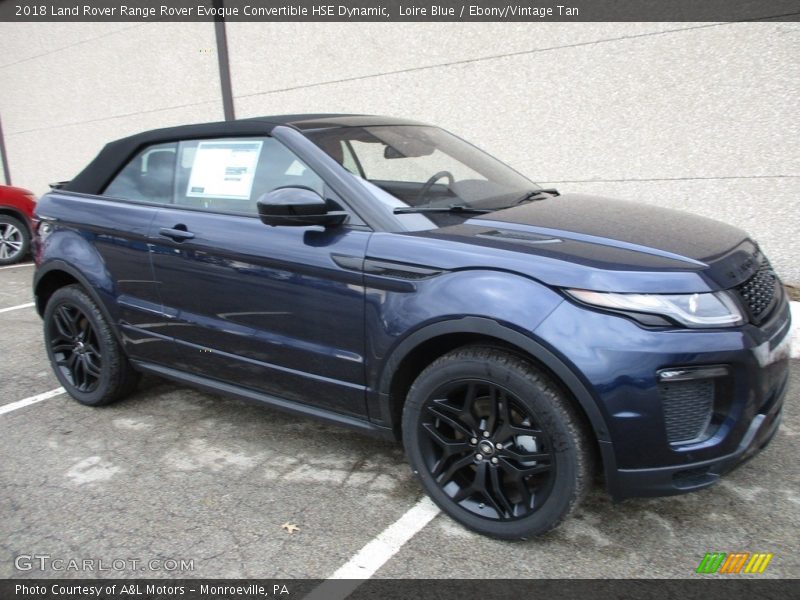  2018 Range Rover Evoque Convertible HSE Dynamic Loire Blue