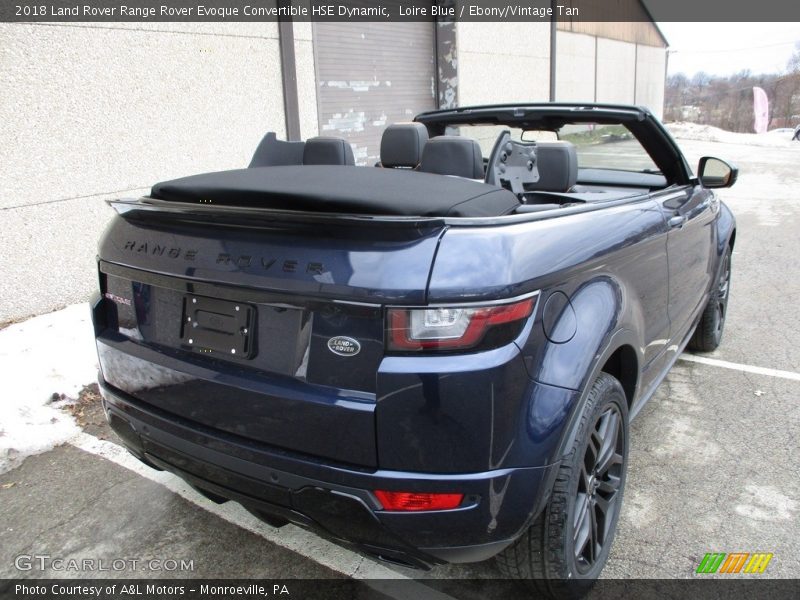 Loire Blue / Ebony/Vintage Tan 2018 Land Rover Range Rover Evoque Convertible HSE Dynamic