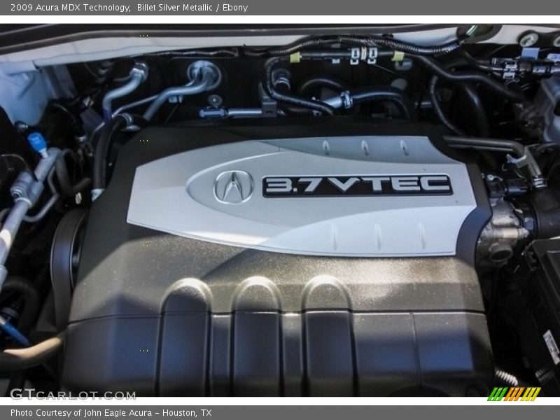 Billet Silver Metallic / Ebony 2009 Acura MDX Technology