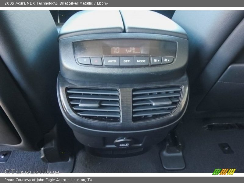 Billet Silver Metallic / Ebony 2009 Acura MDX Technology