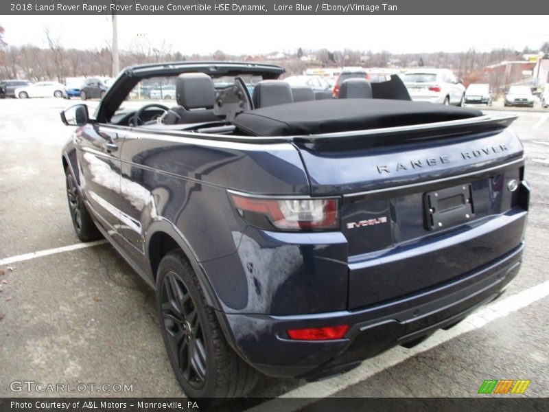 Loire Blue / Ebony/Vintage Tan 2018 Land Rover Range Rover Evoque Convertible HSE Dynamic