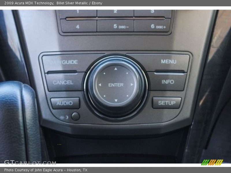 Billet Silver Metallic / Ebony 2009 Acura MDX Technology