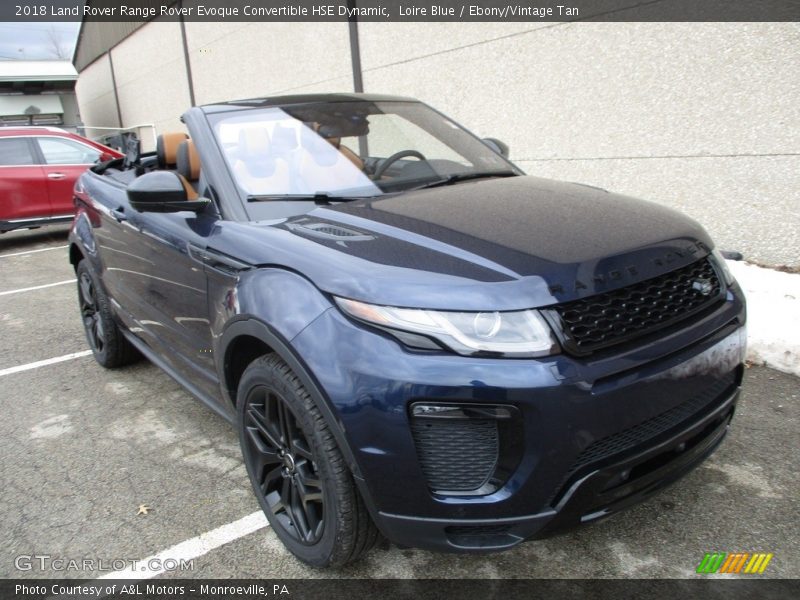  2018 Range Rover Evoque Convertible HSE Dynamic Loire Blue