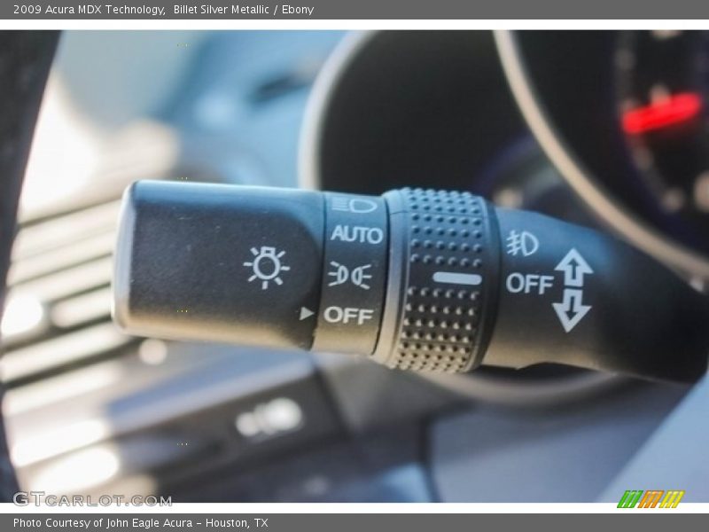 Billet Silver Metallic / Ebony 2009 Acura MDX Technology