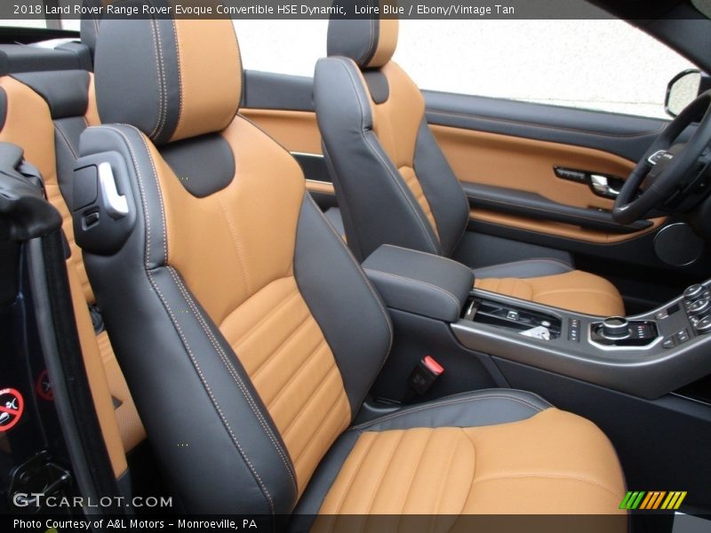  2018 Range Rover Evoque Convertible HSE Dynamic Ebony/Vintage Tan Interior
