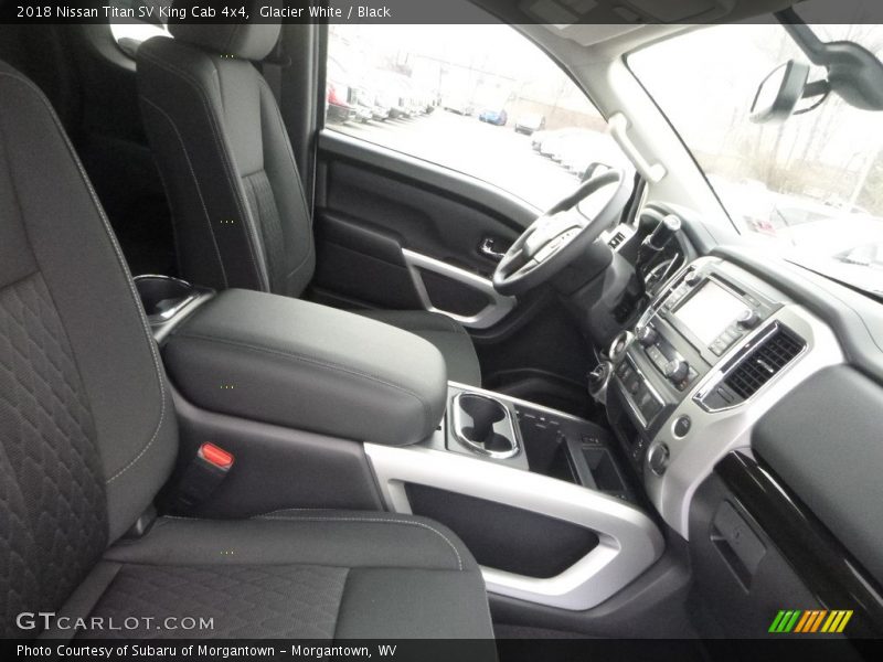 Front Seat of 2018 Titan SV King Cab 4x4