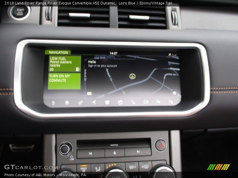 Loire Blue / Ebony/Vintage Tan 2018 Land Rover Range Rover Evoque Convertible HSE Dynamic