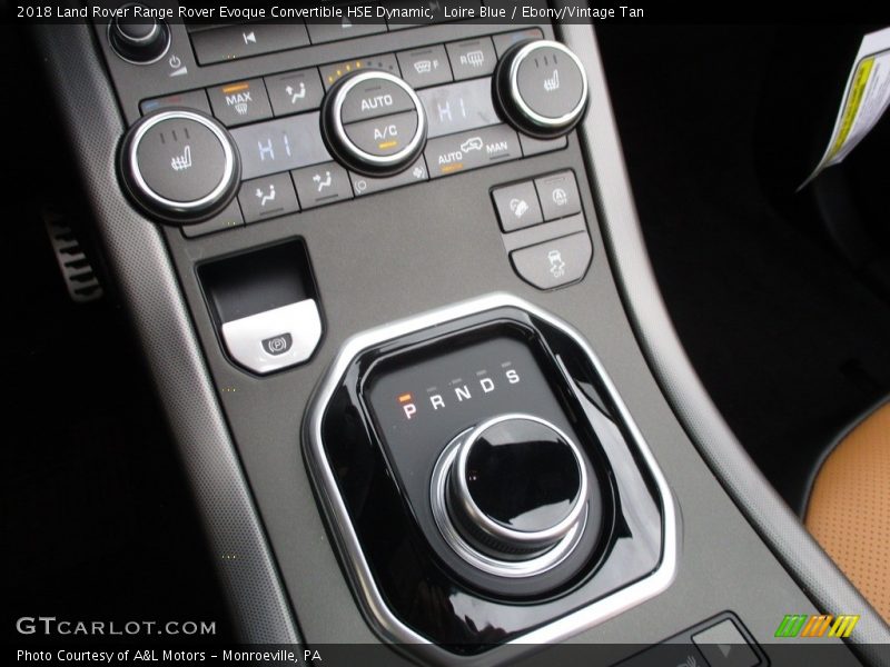  2018 Range Rover Evoque Convertible HSE Dynamic 9 Speed Automatic Shifter