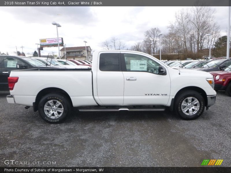  2018 Titan SV King Cab 4x4 Glacier White