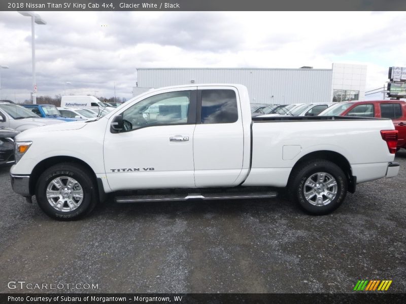  2018 Titan SV King Cab 4x4 Glacier White