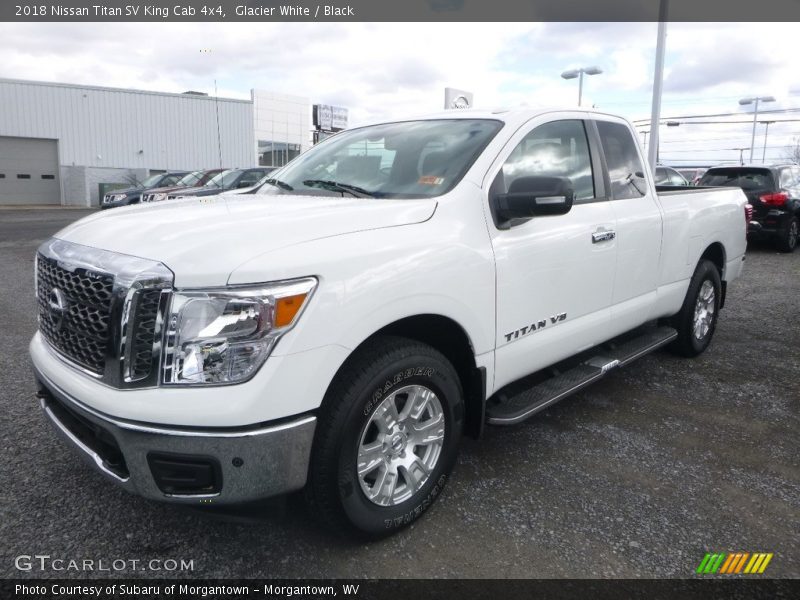  2018 Titan SV King Cab 4x4 Glacier White