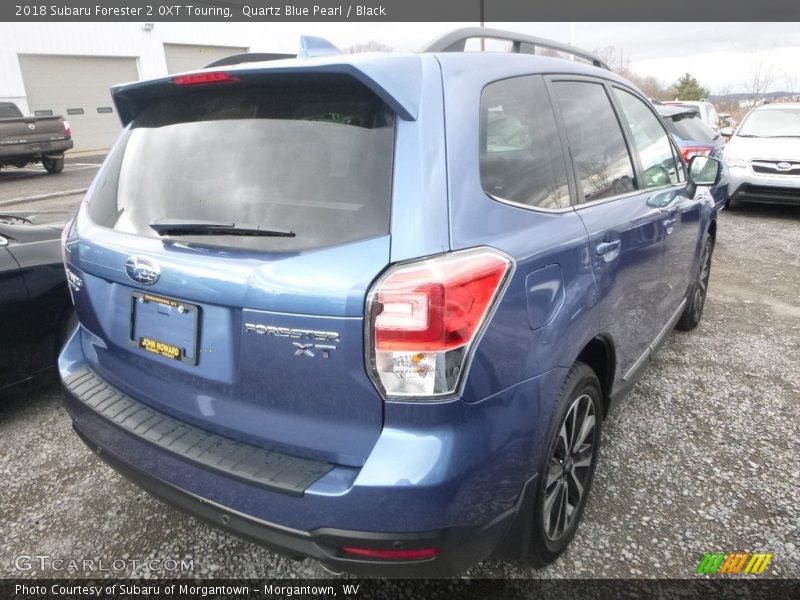 Quartz Blue Pearl / Black 2018 Subaru Forester 2.0XT Touring