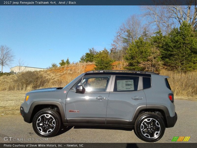 Anvil / Black 2017 Jeep Renegade Trailhawk 4x4