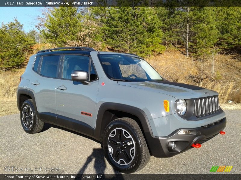 Anvil / Black 2017 Jeep Renegade Trailhawk 4x4