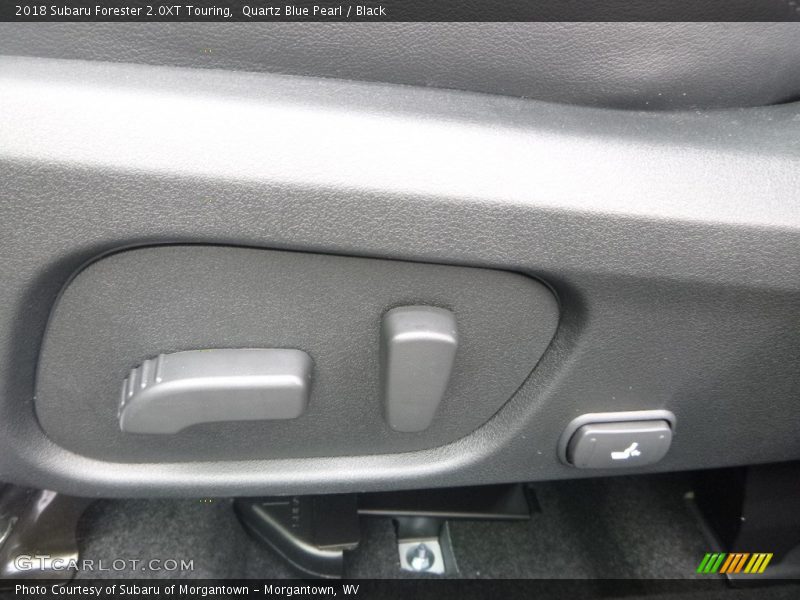 Quartz Blue Pearl / Black 2018 Subaru Forester 2.0XT Touring