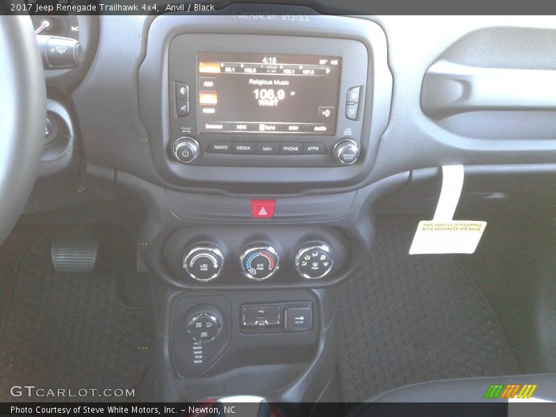 Anvil / Black 2017 Jeep Renegade Trailhawk 4x4