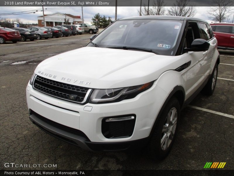 Fuji White / Ebony 2018 Land Rover Range Rover Evoque SE