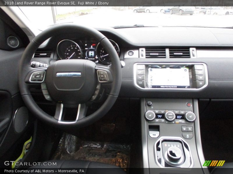Fuji White / Ebony 2018 Land Rover Range Rover Evoque SE
