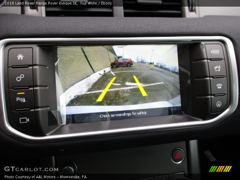 Fuji White / Ebony 2018 Land Rover Range Rover Evoque SE