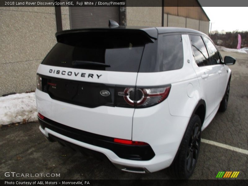 Fuji White / Ebony/Pimento 2018 Land Rover Discovery Sport HSE