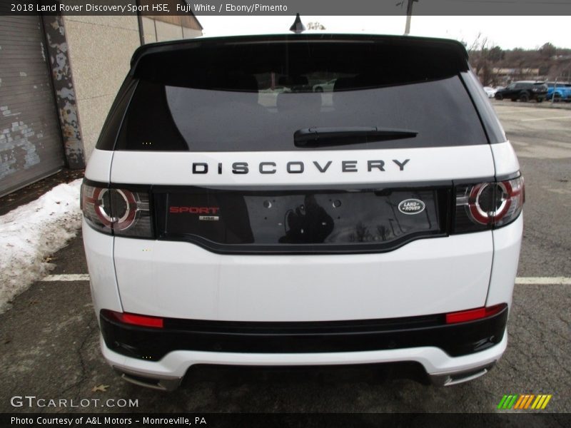 Fuji White / Ebony/Pimento 2018 Land Rover Discovery Sport HSE