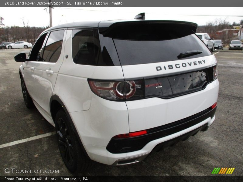 Fuji White / Ebony/Pimento 2018 Land Rover Discovery Sport HSE