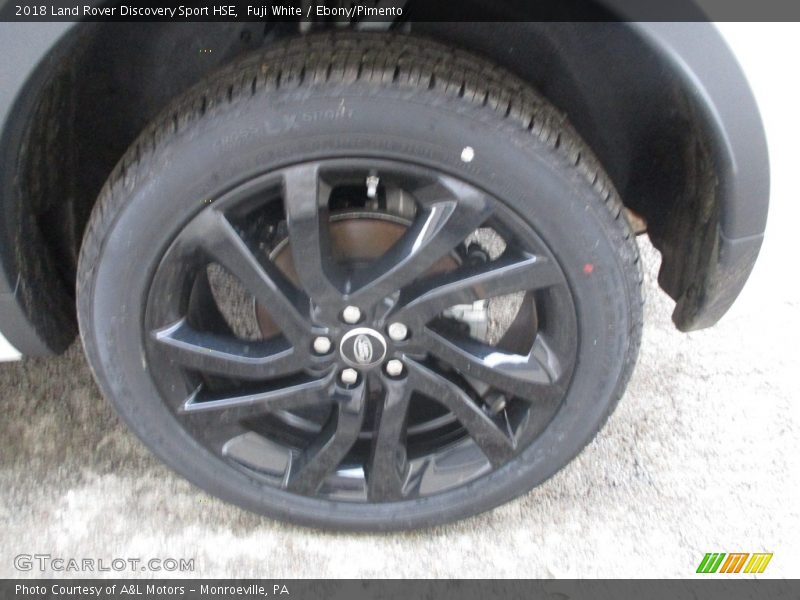 Fuji White / Ebony/Pimento 2018 Land Rover Discovery Sport HSE