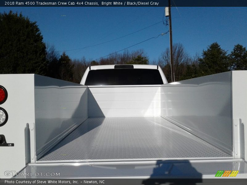 Bright White / Black/Diesel Gray 2018 Ram 4500 Tradesman Crew Cab 4x4 Chassis