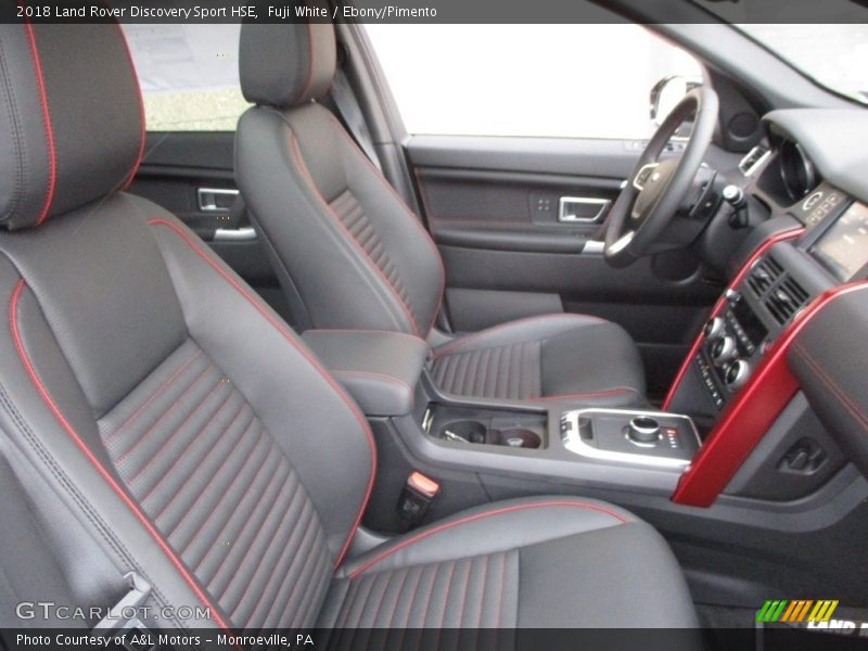 Front Seat of 2018 Discovery Sport HSE